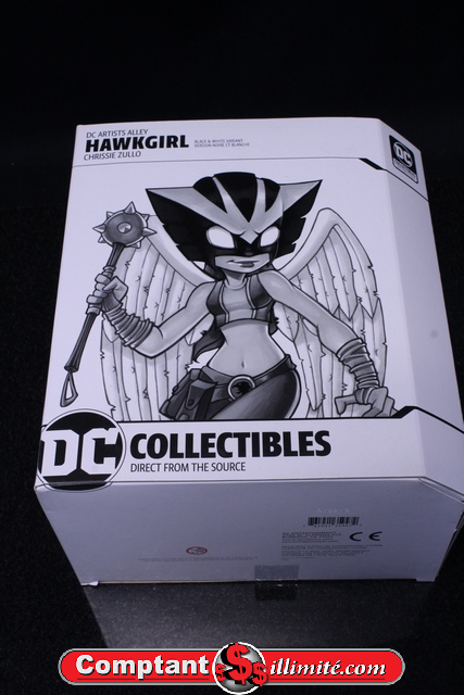 Figurine collection DC Artist Alley hawkgirl black dc comic