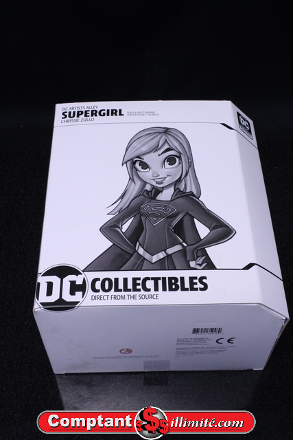 Figurine collection DC Artist Alley supergirl black dc comic