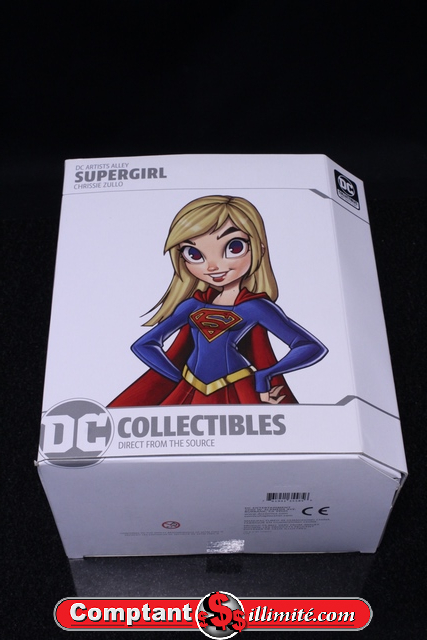Figurine collection DC Artist Alley supergirl couleur dc comic