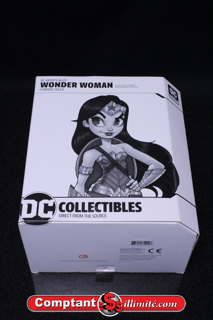 Figurine collection DC Artist Alley wonderwoman black dc comic