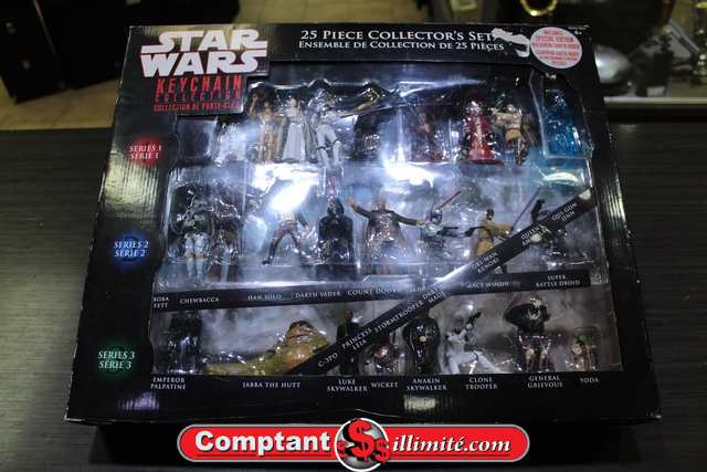 Figurines Star Wars porte cle serie 1 2 3