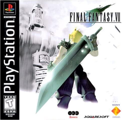 Final fantasy VII (Black Label) Complet sony ps1