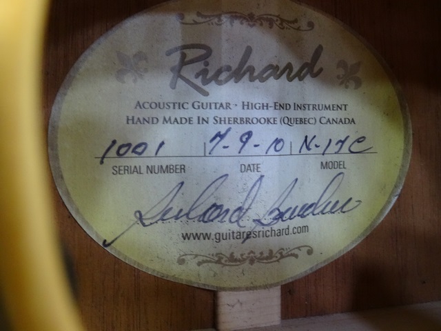 GUITARE ELECTRO ACOUSTIQUE RICHARD N17 - Image 2