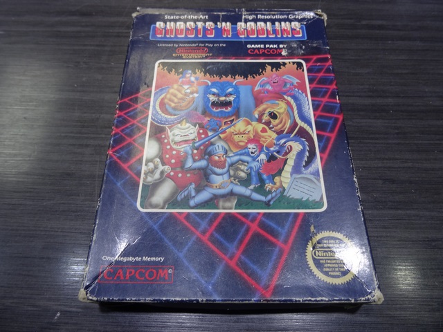 Ghosts n goblins (pochette original) nintendo nes - Image 4
