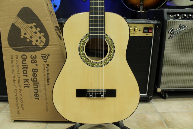 Guitar Classique Gauchere 3/4 Pyle pgacls82lft - Image 3
