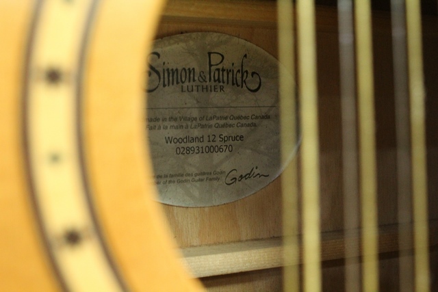 Guitare Acoustique 12 Cordes Simon & Patrick Woodland 12 Spruce - Image 2
