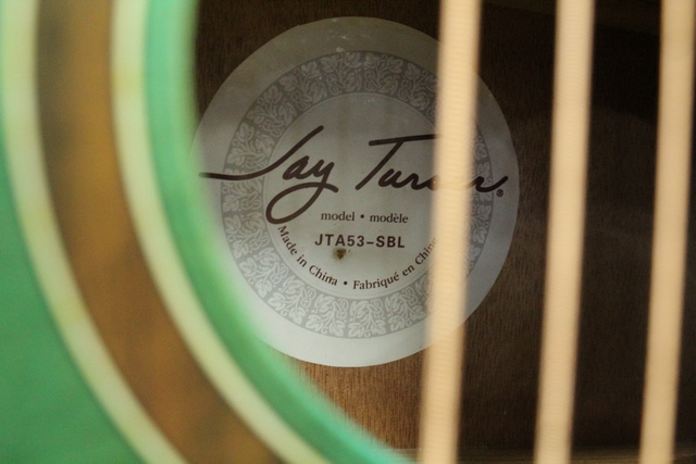 Guitare Acoustique 3/4 Jay Turser jta53-sbl - Image 2
