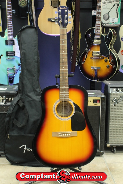 Guitare Acoustique Fender FA-115pk