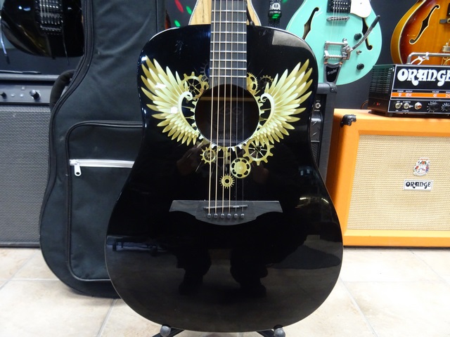 Guitare Acoustique LAG Gla w-gold-D - Image 3