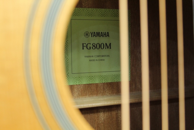 Guitare Acoustique Yamaha FG800M - Image 2