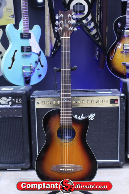 Guitare Acoustique de Voyage Martinez Travellers Series mzp-xiig-tsb