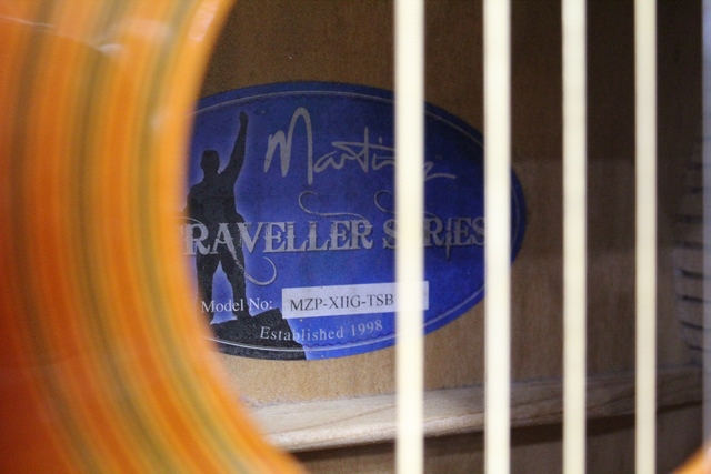Guitare Acoustique de Voyage Martinez Travellers Series mzp-xiig-tsb - Image 2