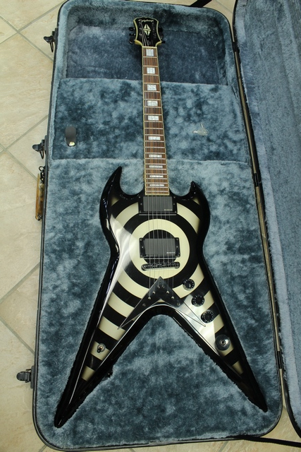 Guitare Electrique + Case Original Epiphone Zakk Wylde ZV Custom 2009 - Image 2