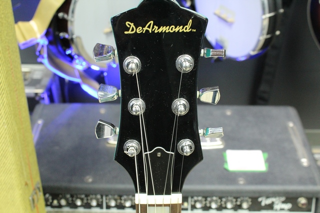 Guitare Electrique De Armond M-66 Turquois - Image 2