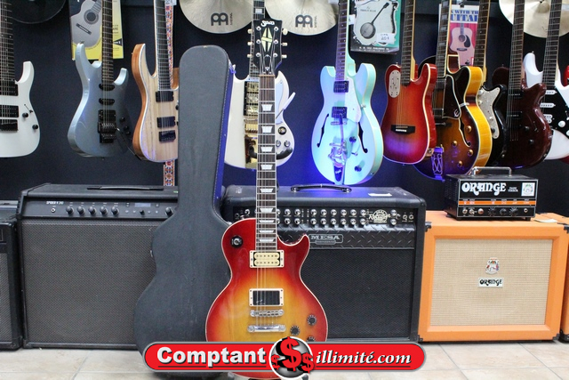Guitare Electrique Vintage Stagg Les Paul Copy Cherry Sunburst