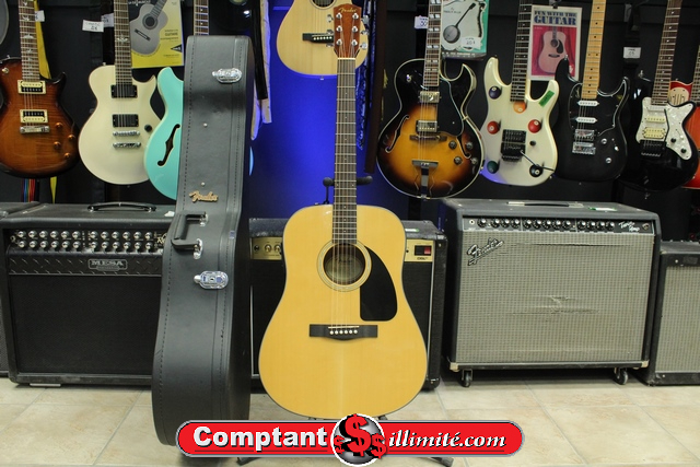 Guitare Electro Acoustique Fender / Fishman cd-60 nat-ds-v2 / Presys blend