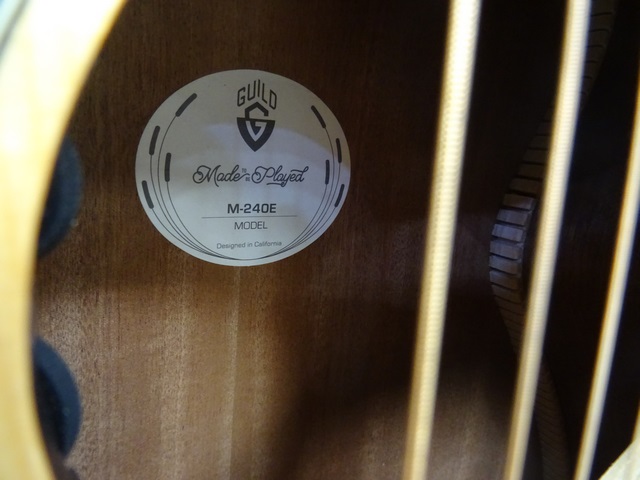 Guitare Electro Acoustique Guild M-240E - Image 2
