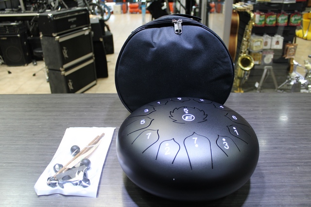 HAND DRUM 12P (NOIR) ECKO ECK TD12/13 NOTE BLACK