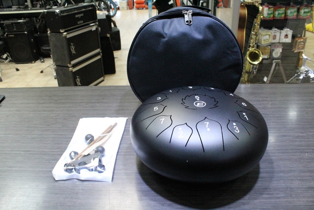 HAND DRUM 12P (NOIR) ECKO ECK TD12/13 NOTE BLACK