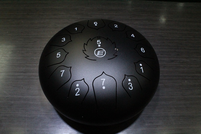 HAND DRUM 12P (NOIR) ECKO ECK TD12/13 NOTE BLACK - Image 3