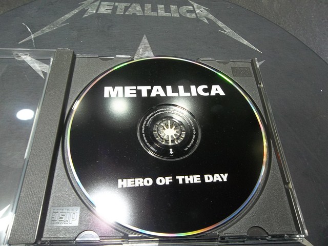 HERO OF THE DAY METALLICA CD SINGLE PRCD14652