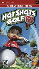 Hot shots golf open tee Sony PSP