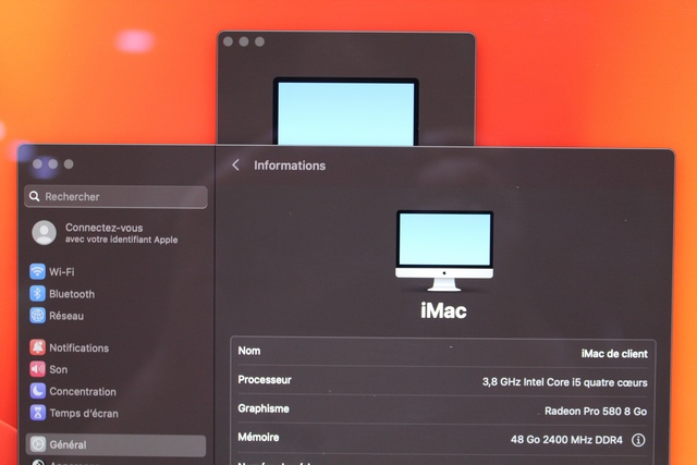Imac 27pouces + clavier + souris apple A1419 - Image 3