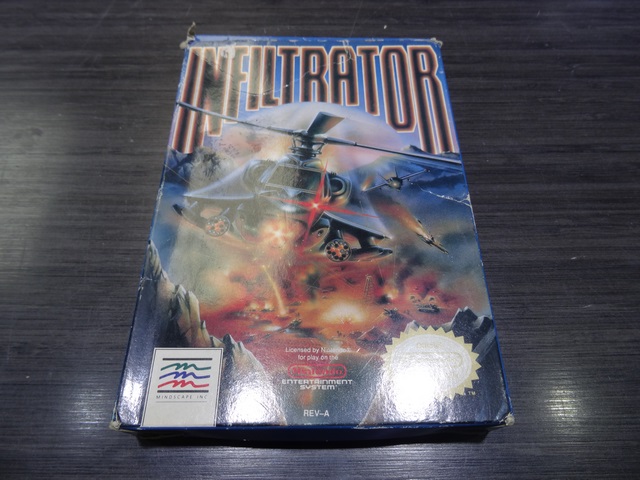 Infiltrator (pochette original) nintendo nes - Image 3