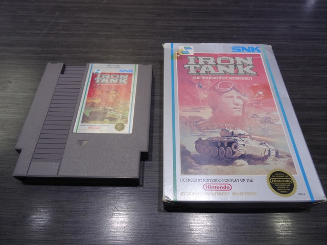 Iron Tank the Invasion of Normandy (pochette originale) nintendo nes