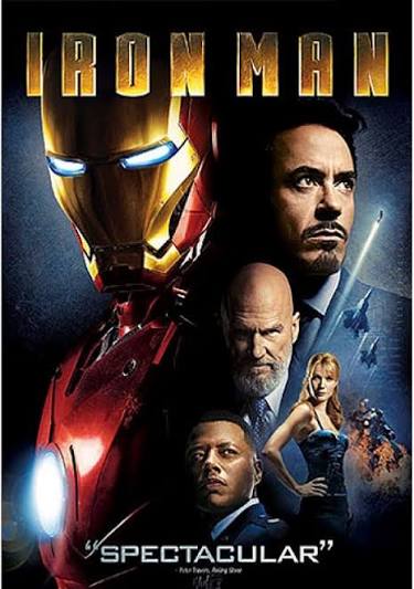 Iron man dvd movie