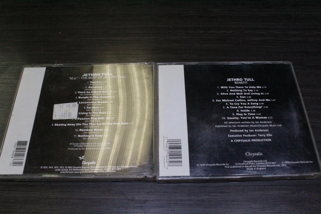 Jethro Tull  Beast Of et Benifit Chrysalis Records CD - Image 3