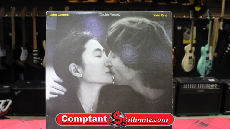 John Lennon Double Fantaisy Geffen records Vinyle 33 tours
