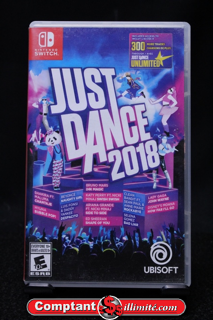 Just Dance 2018 nintendo Switch