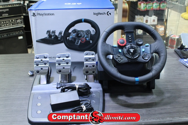 Kit de volant et pédal Logitech G29