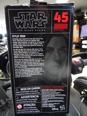 Kylo Ren (Open Box) 45 Disney Hasbro Star Wars the black series - Image 2