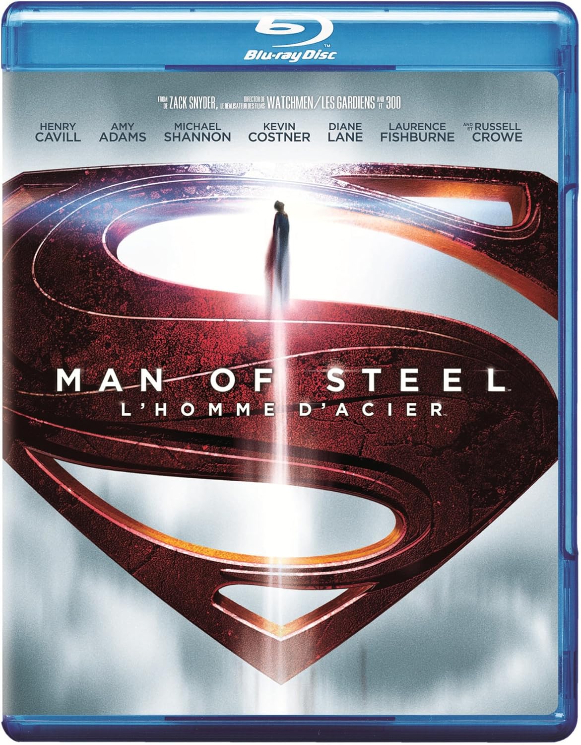 L homme d acier blu ray film