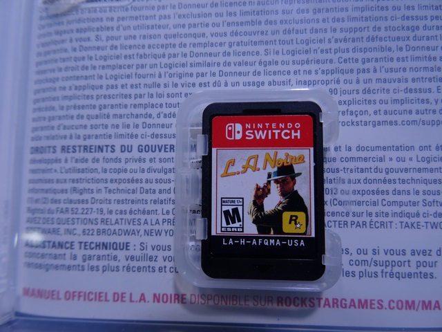 L.A Noire NINTENDO Switch - Image 2