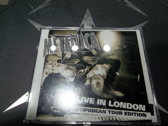 LIVE IN LONDON ANTIPODEAN TOUR EDITION METALLICA CD SINGLE TOURPRO98 - Image 2