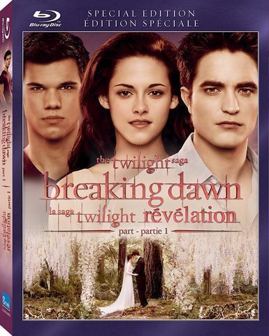 La saga twilight Revelation partie 1 blu ray film