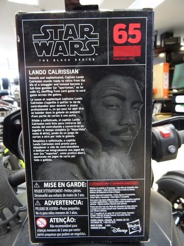 Lando Calrissian (Sealed) 65 Disney Hasbro Star Wars the black series - Image 2