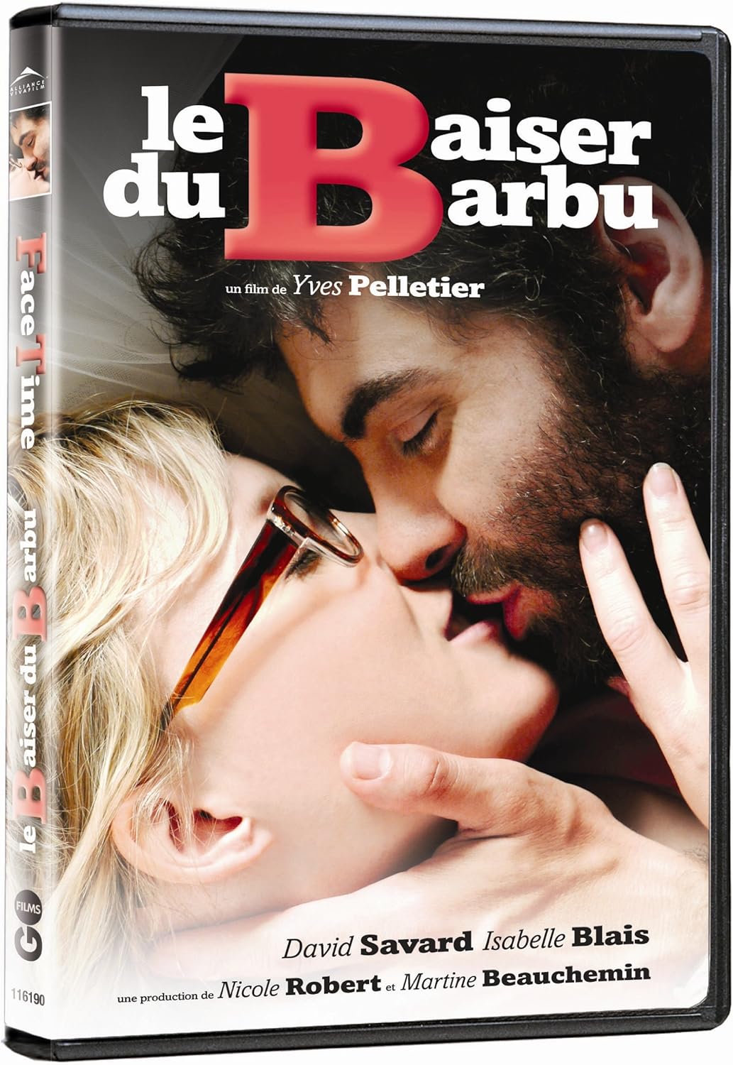 Le baiser du barbu dvd film