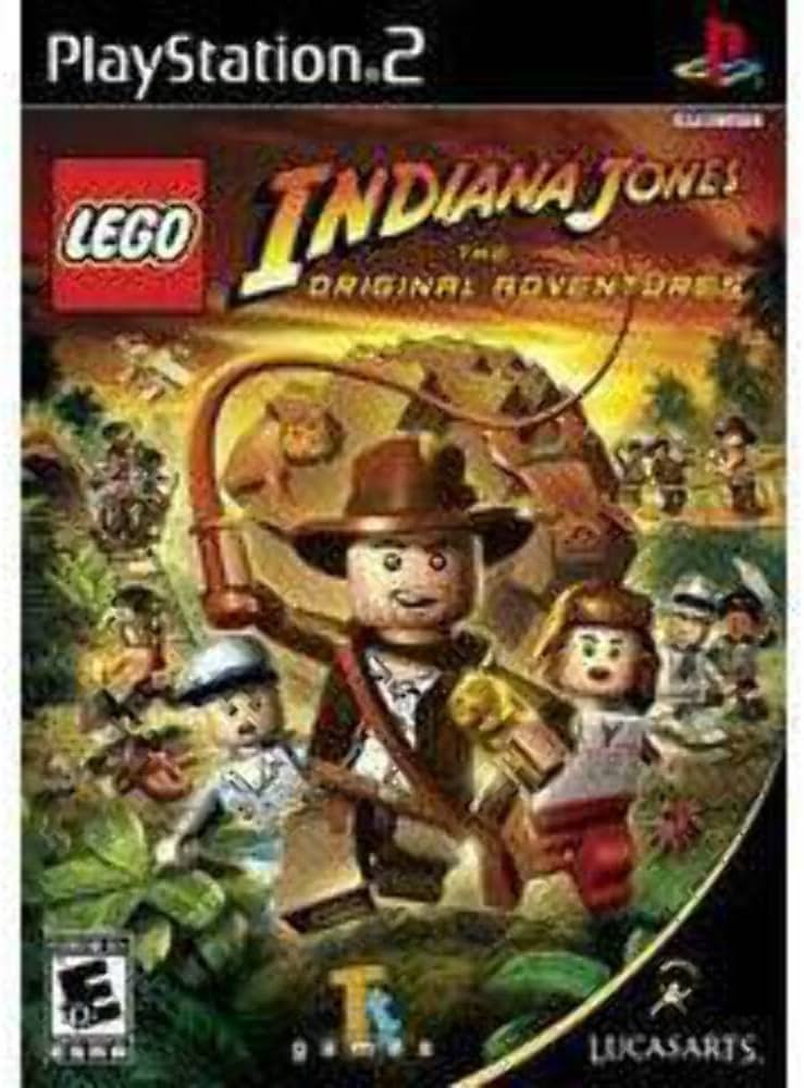 Lego Indiana Jones The Original Adventure Sony Ps2
