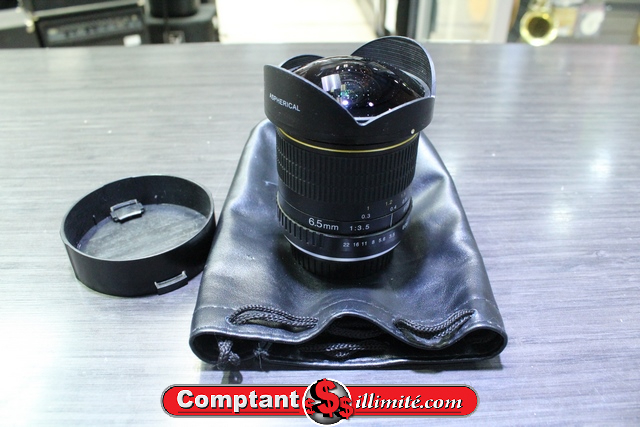 Lentille fish eye opteka