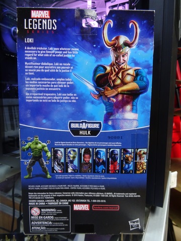 Loki (Sealed) Marvel Hasbro Legends Series - Image 2