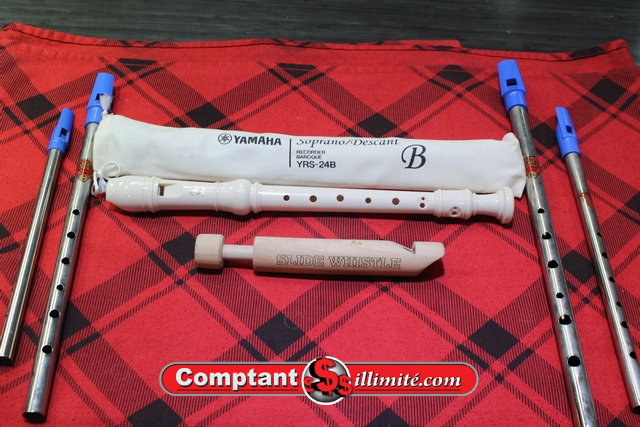 Lot de 6 Flutes Yamaha /Generation divers