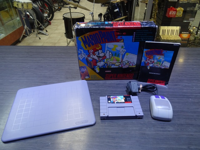 Mario Paint (Complet) (boite abimmee) NINTENDO SNES