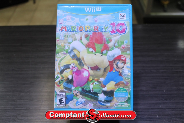 Mario Party 10 (sans pochette) nintendo wii u