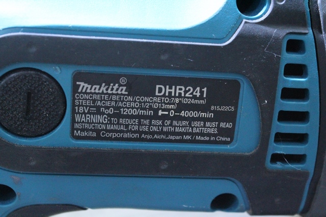 Marteau perforateur 7/8pouce (Seul) makita dhr241 - Image 3