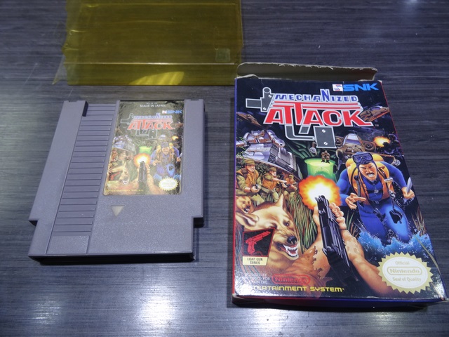 Mechanized Attack (pochette original) nintendo nes