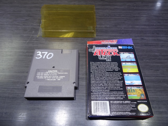 Mechanized Attack (pochette original) nintendo nes - Image 2